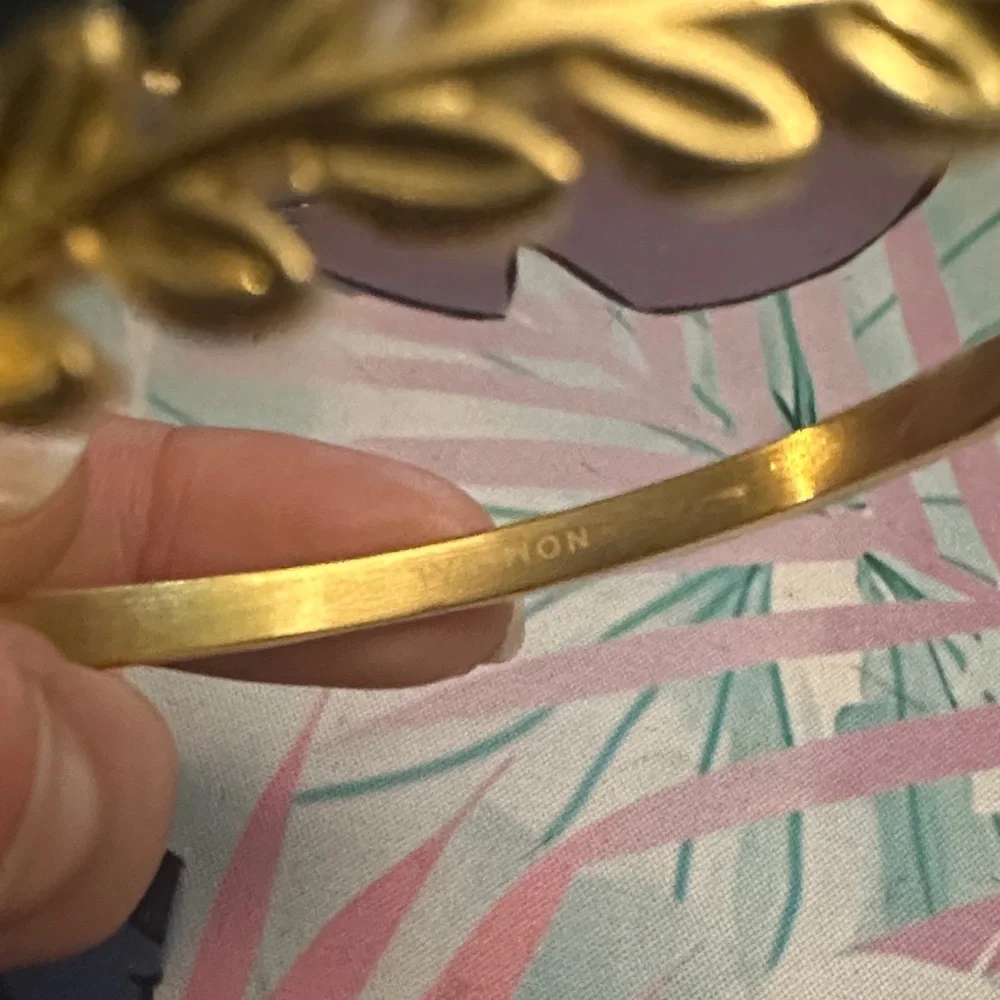 Palestine Olive Layering Bangle - Picture 4 of 7